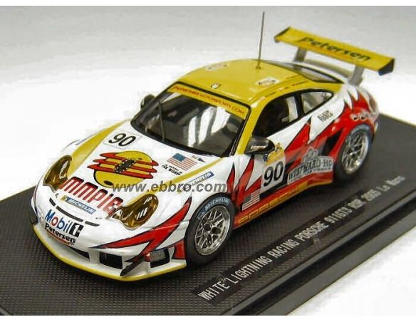 Ebbro EB43777 PORSCHE 911 GT 3 RSR N.90 LM'05 1/43 Modellino