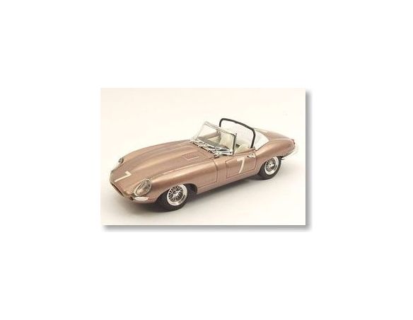 Best Model 9459 JAGUAR E SPIDER DEL MAR USA '61 1/43 Modellino