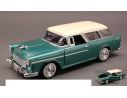 Motormax MTM73248GR CHEVY BEL AIR NOMAD 1955 GREEN MET./IVORY 1:24 Modellino