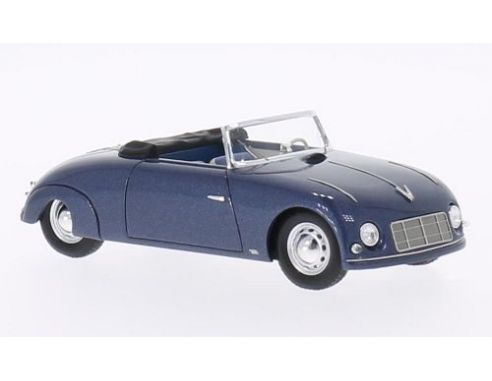 Neo Scale Models NEO46191 WAIBEL PORSCHE SPECIAL SPORT CABRIOLET 1948 METALLIC BLUE 1:43 Modellino