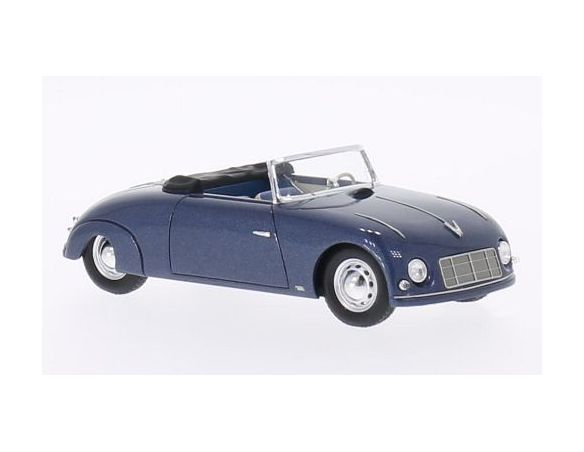 Neo Scale Models NEO46191 WAIBEL PORSCHE SPECIAL SPORT CABRIOLET 1948 METALLIC BLUE 1:43 Modellino