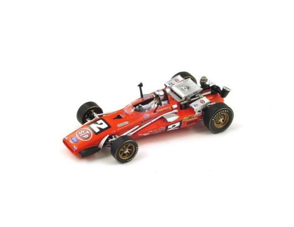 Spark Model S43IN69 BRAWNER-HAWK N.2 WINNER INDY 500 1969 M.ANDRETTI 1:43 Modellino