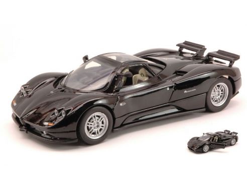 Motormax MTM73369BK PAGANI ZONDA F 2009 BLACK 1:24 Modellino