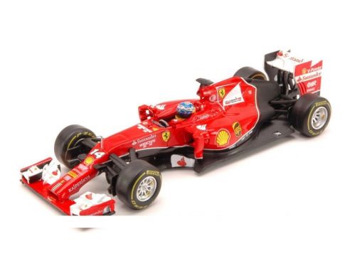 Hot Wheels HWBLY69 FERRARI F.ALONSO 2014 N.14 (F14-T) 1:43 Modellino