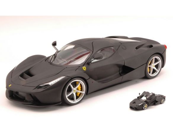 Hot Wheels HWBLY53 FERRARI LA FERRARI 2013 BLACK 1:18 Modellino