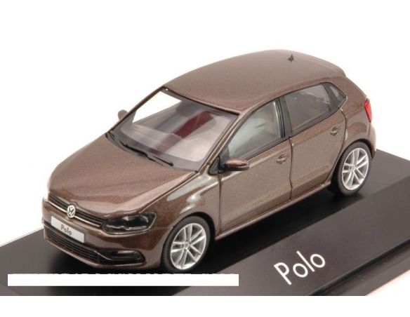 Herpa HP7082 VW POLO 5 PORTE 2014 GUN GREY 1:43 Modellino