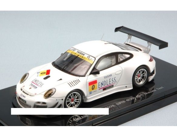 Ebbro EB44949 PORSCHE 997 GT3 N.0 OKAYAMA TEST SUPER GT300 2013 1:43 Modellino