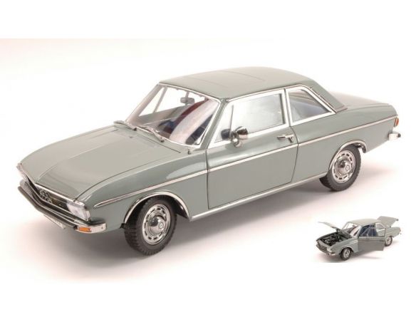 Signature SIGN38211 AUDI 100 LS 1972 GRAY-GREEN 1:18 Modellino