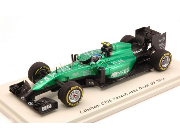 Spark Model S3145 CATHERAM CT05 W.STEVENS 2014 N.46 17th ABOU DHABI GP 1:43 Modellino