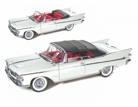 Yat Ming YM20138W CHRYSLER IMPERIAL CROWN 1961 WHITE 1:18 Modellino