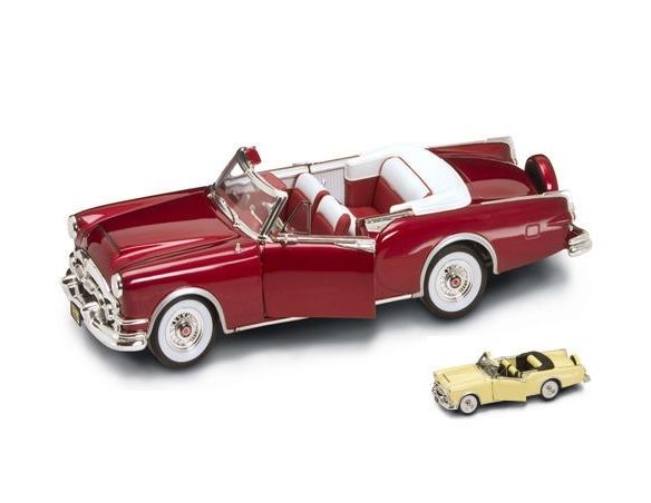 Yat Ming YM92798 PACKARD CARIBBEAN 1953 YELLOW 1:18 Modellino