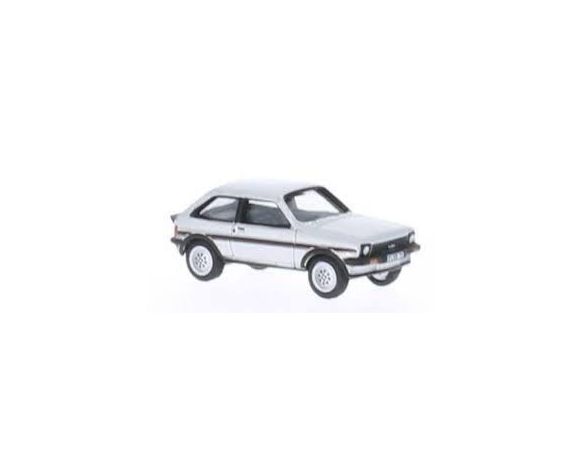 Bub 09652 FORD FIESTA XR2 SILVER 1/87 Modellino