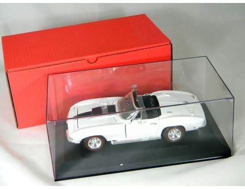 ERTL 07491 CORVETTE L-88 AMERICAN MUSCLE WHITE Modellino