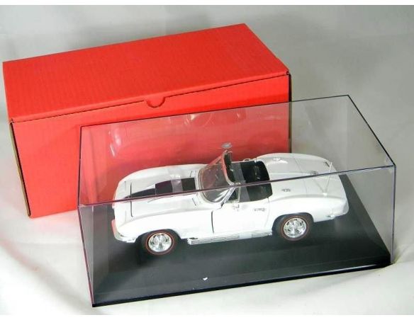 ERTL 07491 CORVETTE L-88 AMERICAN MUSCLE WHITE Modellino