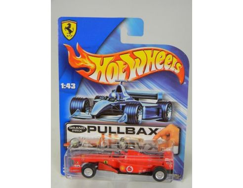Mattel C1945 FERRARI GRAND PRIX PULLBAX 1/43 Modellino