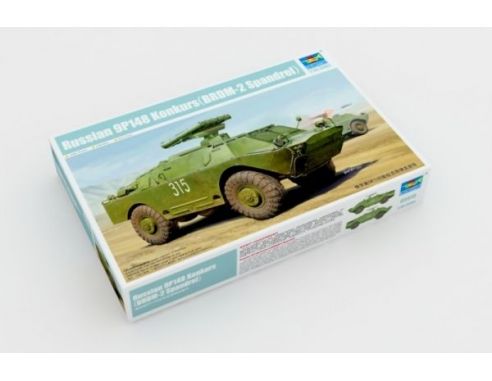 TRUMPETER 05515 RUSSIAN 9P148 KONKURS BRDM-2 SPANDREL Modellino