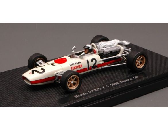 Ebbro EB44262 HONDA RA273 R.GINTHER 1966 N.12 4th MEXICO GP 1:43 Modellino