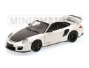 MINICHAMPS 100069405 PORSCHE 911 997 II GT2 RS 2011 WHITE WITH BLACK WHEELS Modellino