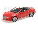 MINICHAMPS 107139330 BENTLEY CONTINENTAL GT SPEED CONVERTIBLE 2013 RED Modellino