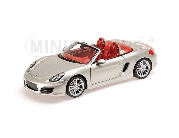 Minichamps PM110062030 PORSCHE BOXSTER S 2012 GREY 1:18 Modellino