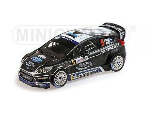 MINICHAMPS 151120805 FORD FIESTA RS WRC TANAK SIKK RALLY DE FRANCE ALSACE 2012 Modellino