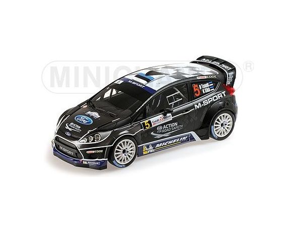 MINICHAMPS 151120805 FORD FIESTA RS WRC TANAK SIKK RALLY DE FRANCE ALSACE 2012 Modellino