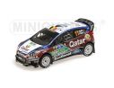 MINICHAMPS 151130811 FORD FIESTA RS WRC QATAR M-SPORT WORLD RALLY TEAM NEUVILLE GILSOUL RALLY MEXICO 2013 Modellino