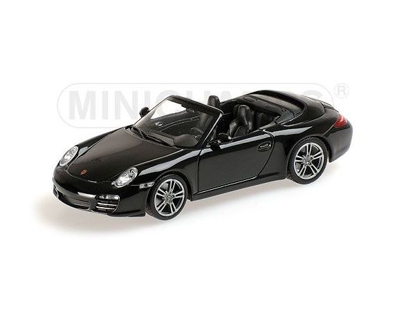 MINICHAMPS 400066434 PORSCHE 911 CARRERA CABRIOLET 997 II 2008 BLACK EDITION Modellino