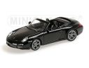 MINICHAMPS 400066434 PORSCHE 911 CARRERA CABRIOLET 997 II 2008 BLACK EDITION Modellino