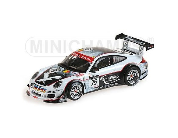MINICHAMPS 400118975 PORSCHE 911 GT3 R PROSPEED COMPETITION GOOSSENS HEYLEN SOULET 24H SPA 2011 Modellino