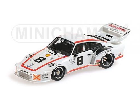 MINICHAMPS 400776308 PORSCHE 935 KREMER JOST WOLLEK KREBS 24H DAYTONA 1977 Modellino