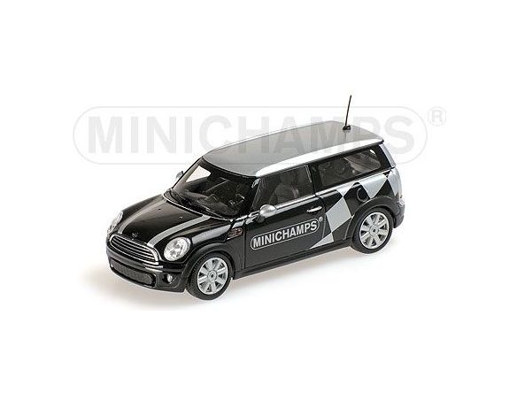 MINICHAMPS 431138672 MINI COOPER CLUBMAN 2008 BLACK METALLIC MINICHAMPS Modellino