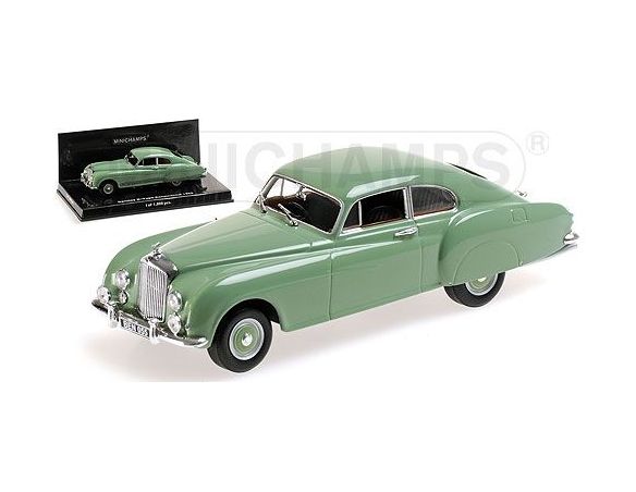 MINICHAMPS 436139424 BENTLEY R TYPE CONTINENTAL 1955 GREEN Modellino