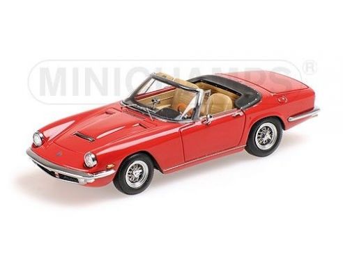 MINICHAMPS 437123430 MASERATI MISTRAL SPYDER 1966 RED Modellino