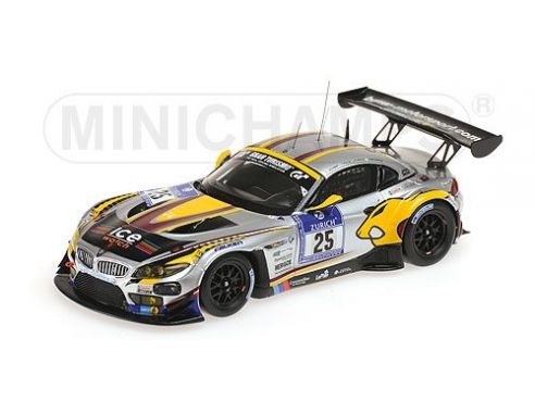 MINICHAMPS 437132425 BMW Z4 GT3 TEAM MARC VDS BUURMAN PICCINI MARTIN GORANSSON 24H NURBURGRING 2013 Modellino