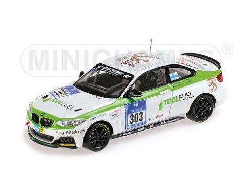 MINICHAMPS 437142403 BMW M 235I RACING OSTERLUND HONKANEN HENKOLA 24H NURBURGRING 2014 Modellino