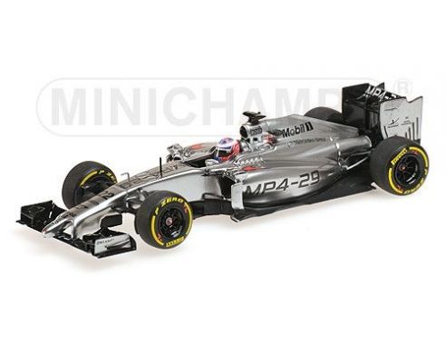 MINICHAMPS 530144122 McLAREN MERCEDES MP4-29 JENSON BUTTON PRESEASON TESTING 2014 Modellino