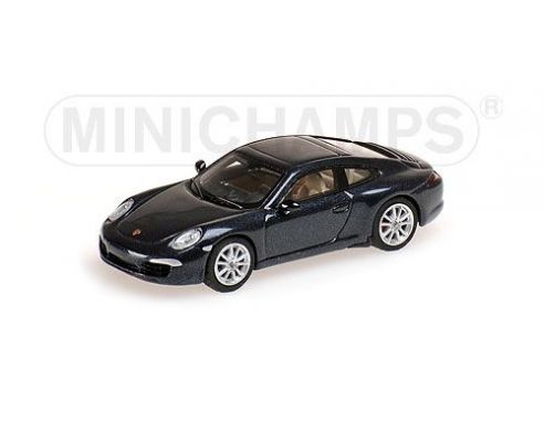 MINICHAMPS 877060221 PORSCHE 911 991 CARRERA S 2011 BLUE Modellino