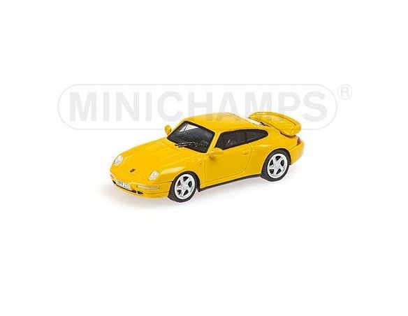 MINICHAMPS 877069201 PORSCHE 911 993 TURBO 1995 YELLOW Modellino