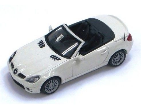 Minichamps PM400033170 MERCEDES SLK 55 AMG 2008 WHITE 1:43 Modellino