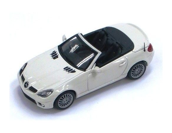 Minichamps PM400033170 MERCEDES SLK 55 AMG 2008 WHITE 1:43 Modellino