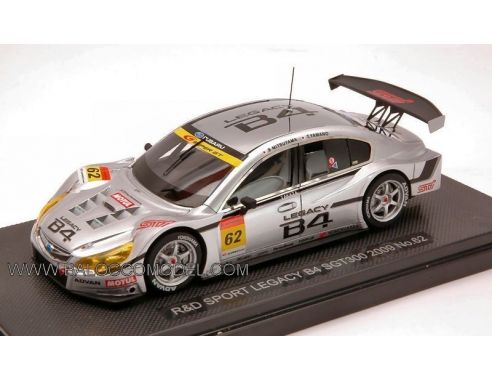 Ebbro EB44301 SUBARU LEGACY N.62 S.GT 2009 1:43 Modellino