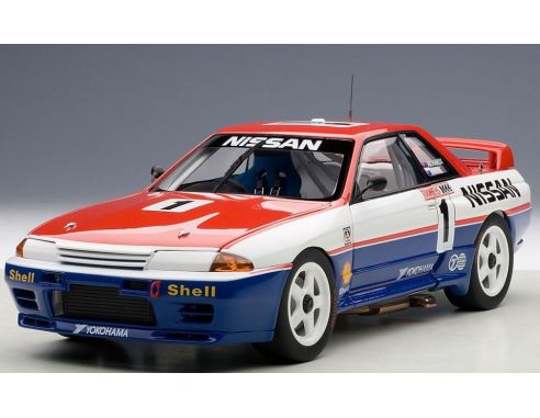 AUTOART AA89180 NISSAN SKYLINE GT-R N.1 WINNER BATHURST 1991 J.RICHARDS-M.SKAIFE 1:18 Modellino