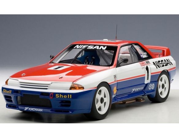 AUTOART AA89180 NISSAN SKYLINE GT-R N.1 WINNER BATHURST 1991 J.RICHARDS-M.SKAIFE 1:18 Modellino