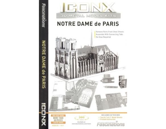 FASCINATIONS ICX003 NOTRE DAME PARIGI Modellino