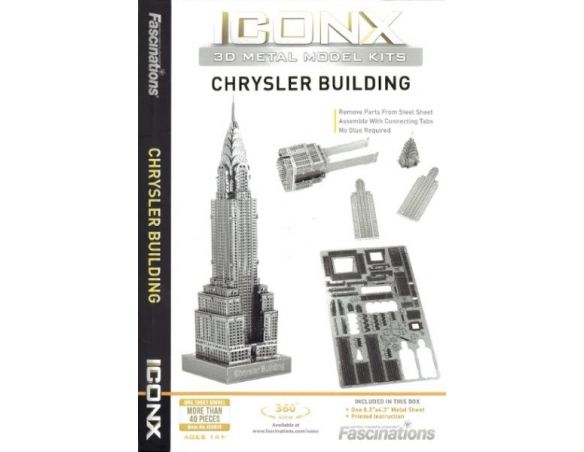 FASCINATIONS ICX014 CHRYSLER BUILDING NEW YORK Modellino