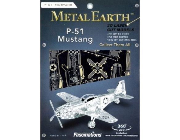 FASCINATIONS MMS003 MUSTANG P-51 Modellino
