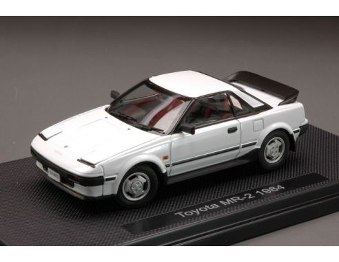 Ebbro EB44404 TOYOTA MR-2 1984 WHITE 1:43 Modellino
