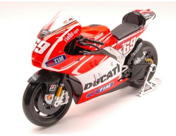 Maisto MI31403-69 DUCATI N.HAYDEN MOTO GP 2013 1:10 Modellino