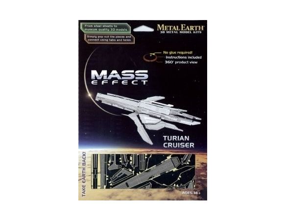 MASS EFFECT FASCINATIONS MMS312 MASS EFFECT TURIAN CRUISER Modellino
